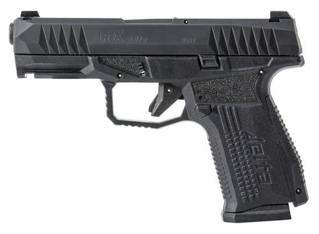 Arex Rex Delta 9mm, 4" Barrel, Interchangeable Backstrap, Black, Nitride Stainless Slide, 15rd/17rd