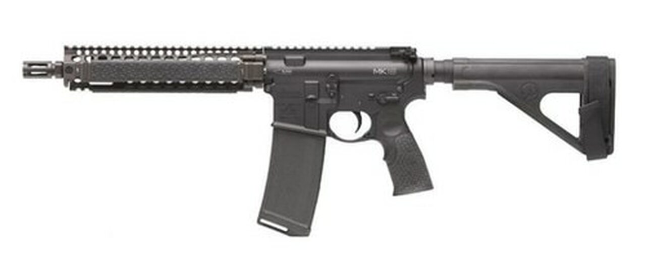 Daniel Defense DDMK18 Pistol 5.56/223 10.3" Chrome Lined Government Profile Barrel, Flat Dark Earth Rail System 30 Rd Mag