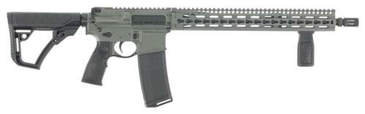 Daniel Defense DDM4 V11, .223/5.56, 16", 30rd, Green Cerakote