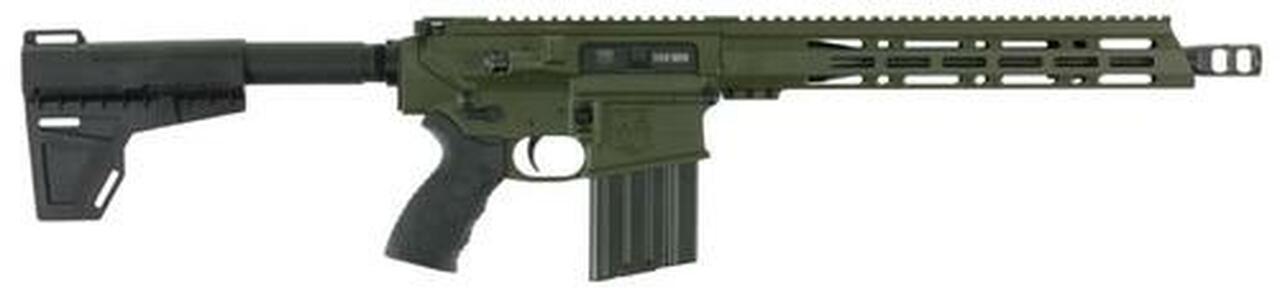 Diamondback DB10 AR10 Pistol, .308 Win, 13.5", 20rd, OD Green