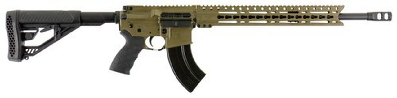 Diamondback DB15 Elite, 6.5 Grendel, 18", 28rd/5rd, Keymod, Flat Dark Earth