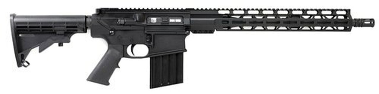 Diamondback Firearms DB10, Semi-automatic, AR, 308 Winchester, 16" Barrel, A2 Flash Hider, Black Color, Magpul MOE-K Pistol Grip, Magpul MOE Carbine Stock, 15" M-Lok Rail, 20Rd, Gen M3 PMAG