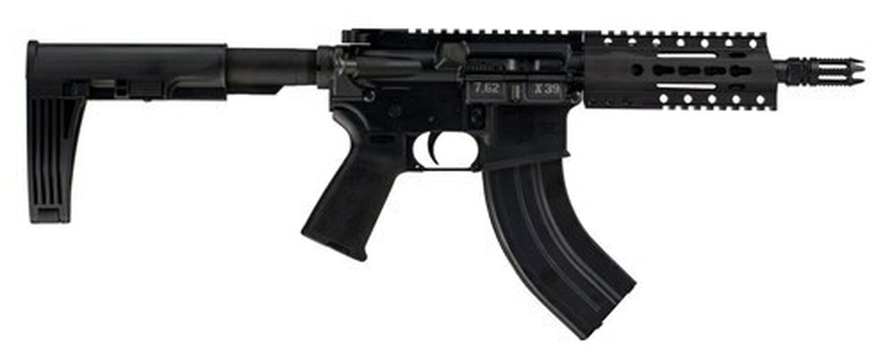 Diamondback DB15, 7.62x39mm, 7" Barrel, 28rd, Magpul MOE Grips, Black