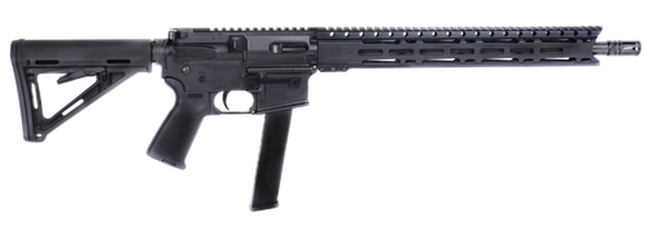 Diamondback DB9 9mm, 16", Black Adjustable Magpul MOE, Black, 32rd