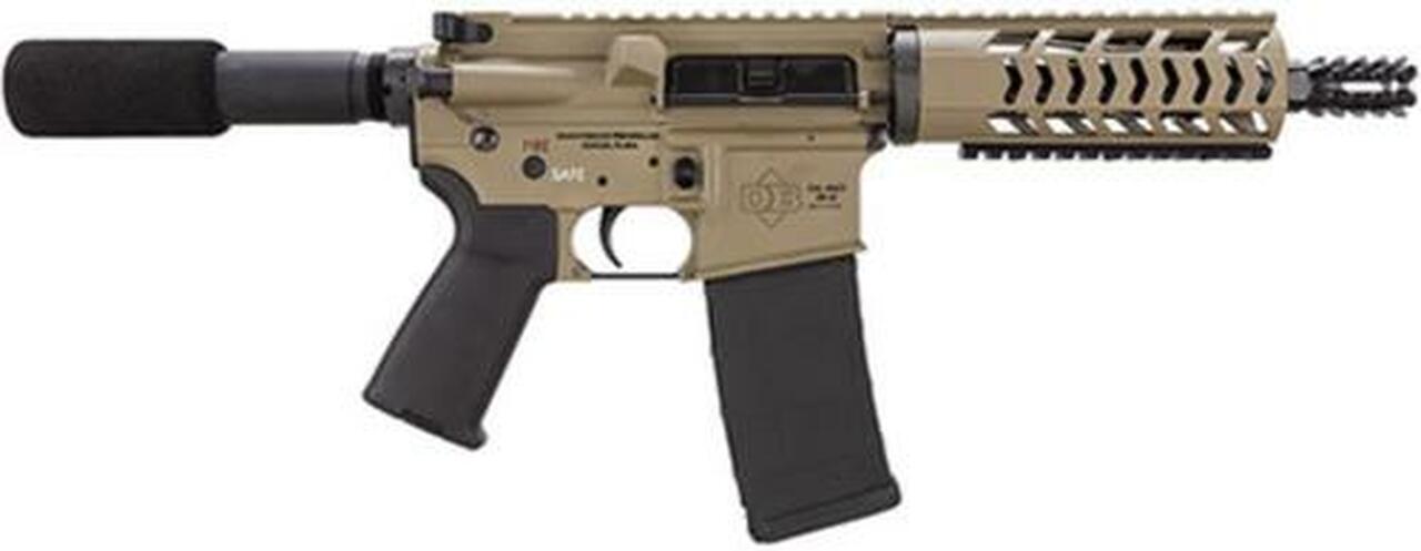 Diamondback DB-15 AR-15 Pistol, .223/5.56, 10.5" Barrel. 30rd, Flat Dark Earth