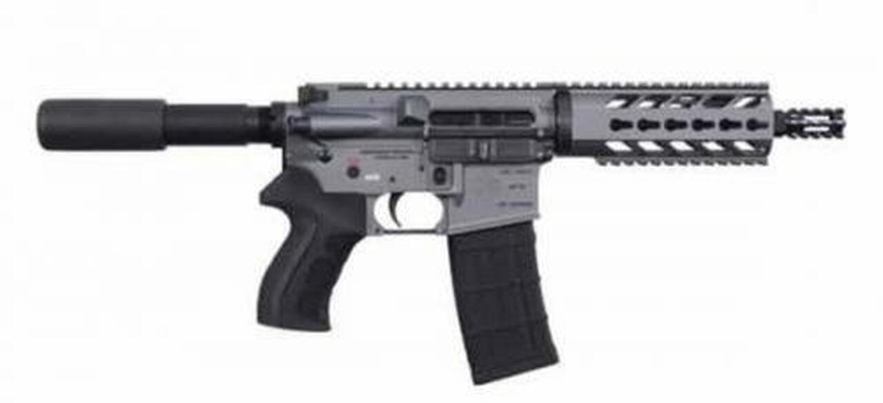Diamondback DB15 Pistol 223/5.56 7.5" Barrel Grey Finish, 30rd Mag