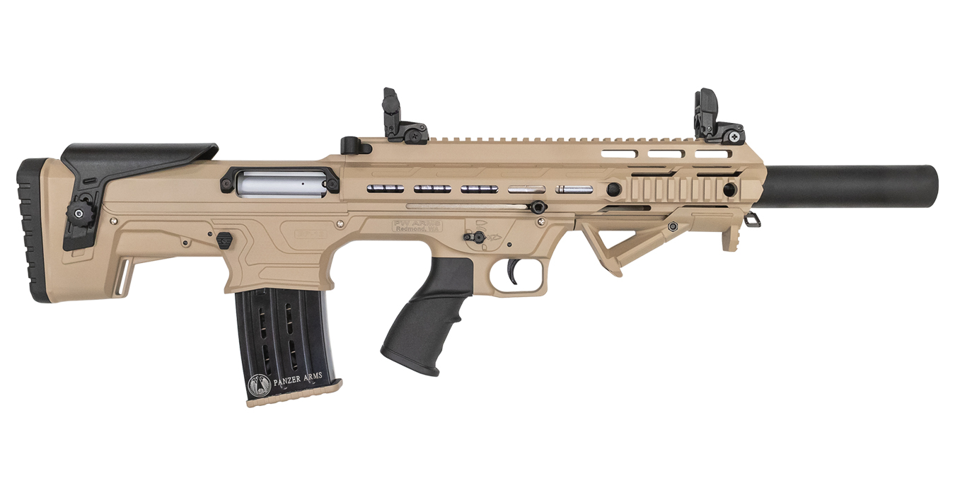 BP-12 Bullpup 12 Gauge Semi-Automatic Shotgun with Desert Tan Cerakote Finish