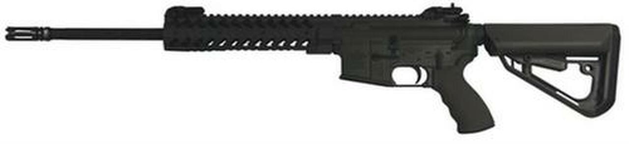 YHM AR-15 SLR-Smooth Specter Carbine 5.56/223 16" Fluted Barrel, Ti-7 Adjustable Ergo Stock, OD Green Cerakote