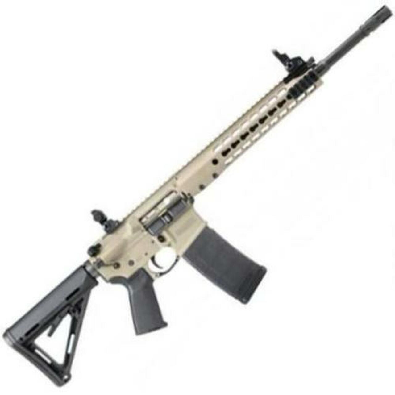 BARRETT REC7 GEN II DI 5.56 16" Barrel Flat Dark Earth BCM KeyMod Handguard 30 Rd Mag