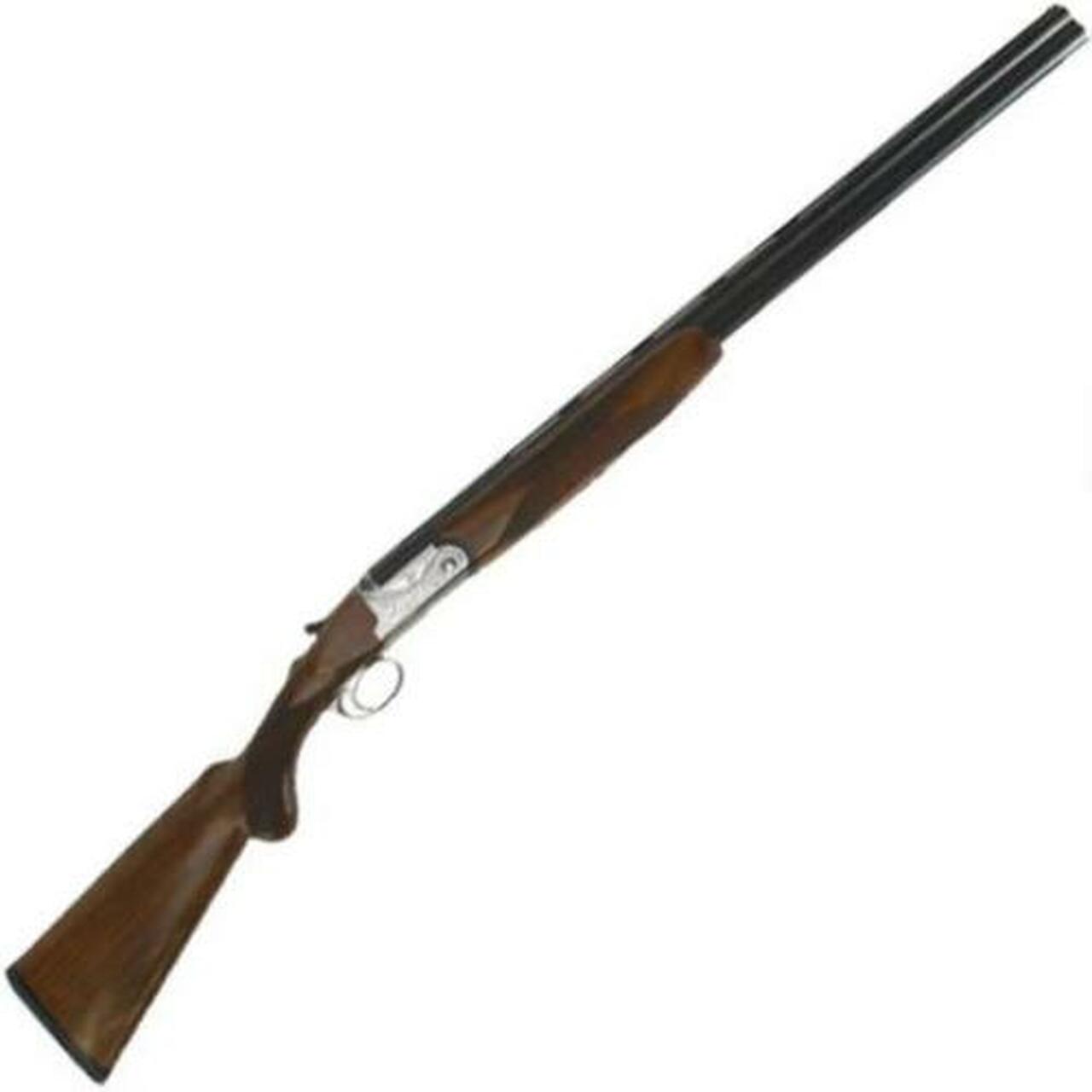 Barrett Sovereign Rutherford Over/Under, 20 Ga, 26", 3", Walnut/Silver/Blued