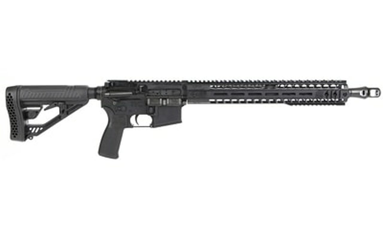 Radical Firearms Forged MHR 450 Bushmaster, 16" Barrel, 6 Pos MFT Stock, Black, 7rd