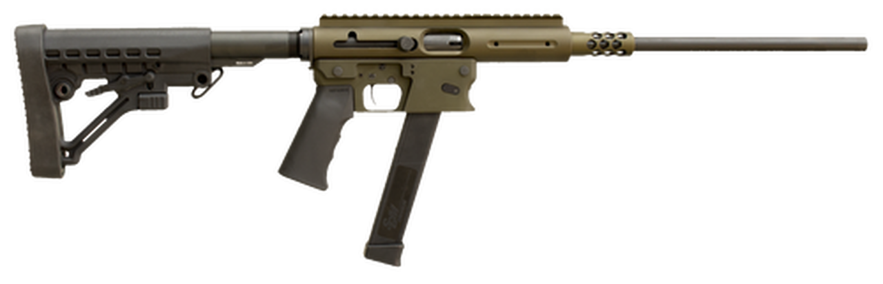 TNW Aero Survival 9mm, 16.25" Barrel, Collapsible Stock, Olive Drab Green