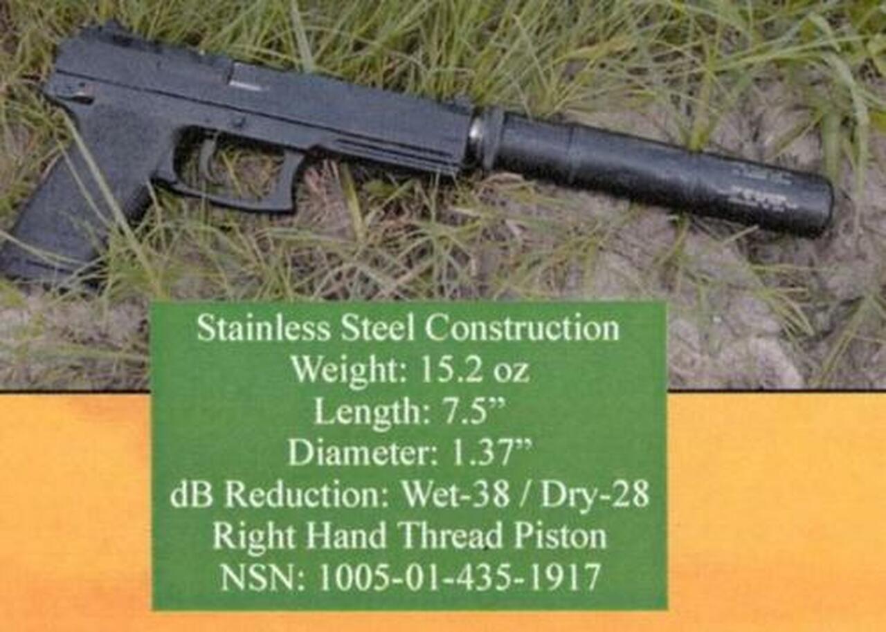 Knights Armament 762qdc CQB Suppressor 30178 Black