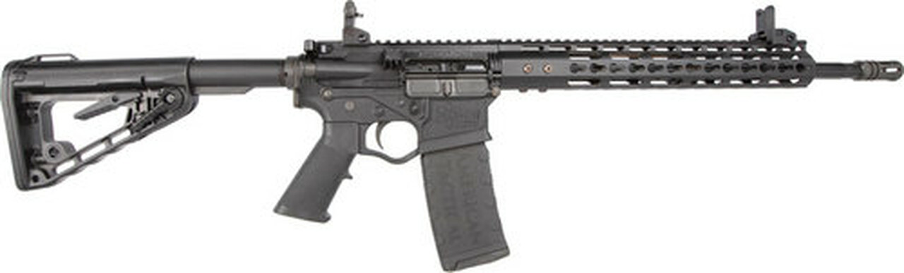 American Tactical AR-15 Milsport RIA 5.56mm, 16" Barrel, 12" Keymod, M4 Stock, Iron Flip UP Sights, 30rd