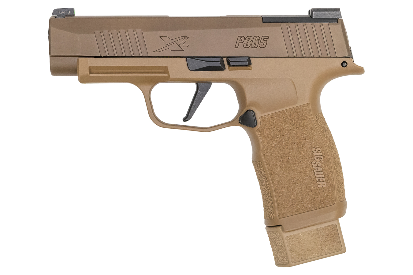 P365 XL 9mm Optics Ready Coyote Tan NRA Special Edition Pistol with Three Magazines