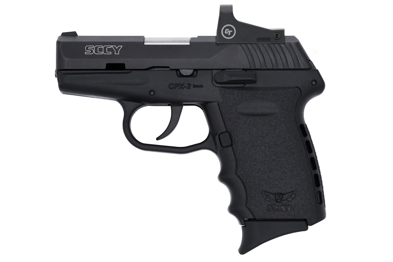 CPX-2 9mm Pistol with Black Frame and Crimson Trace Red Dot