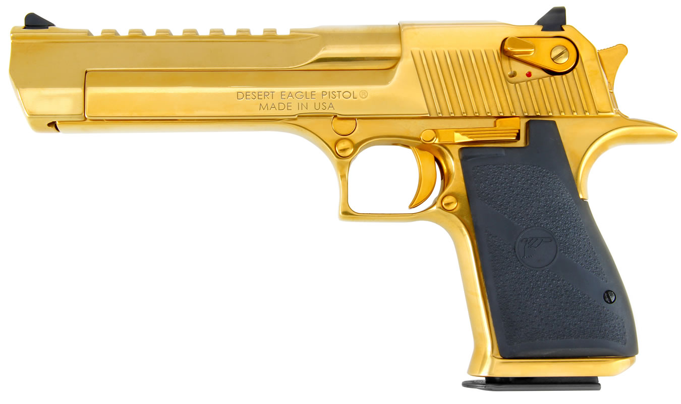 Desert Eagle 357 Mag Mark XIX Titanium Gold