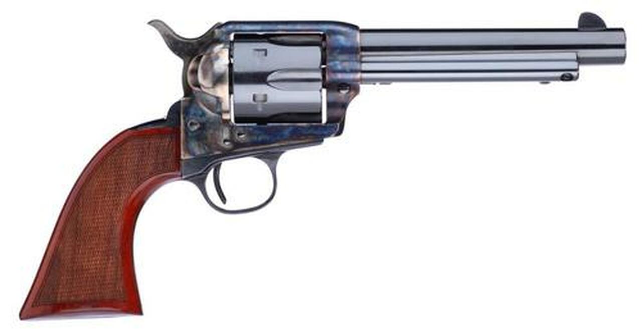 Taylor's Gunfighter Short Stroke Army Grip, .45 Colt, 5.5", 6rd, Walnut Grips