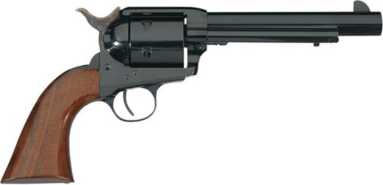 Taylor's 1873 Cattleman 44 Rem Mag, 6", Blued Finish Walnut Grip, 6rd