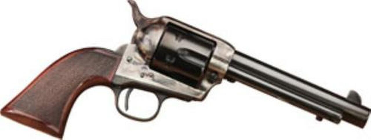 Taylor's Smoke Wagon Deluxe .45LC, 4.75", Walnut Grip CH Frame, Blued, 6rd