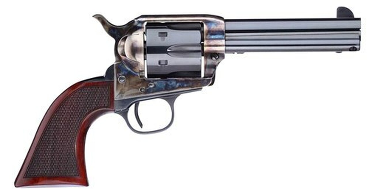 Taylor's Smoke Wagon Short Stroke Navy Grip Single 357 Mag