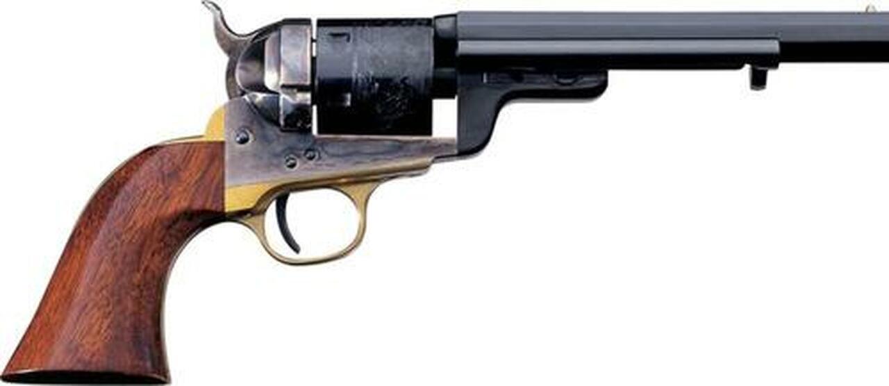 Taylor's 1851 Navy C. Mason, .38 Special, 7.5", 6rd, Walnut Grips, Blued