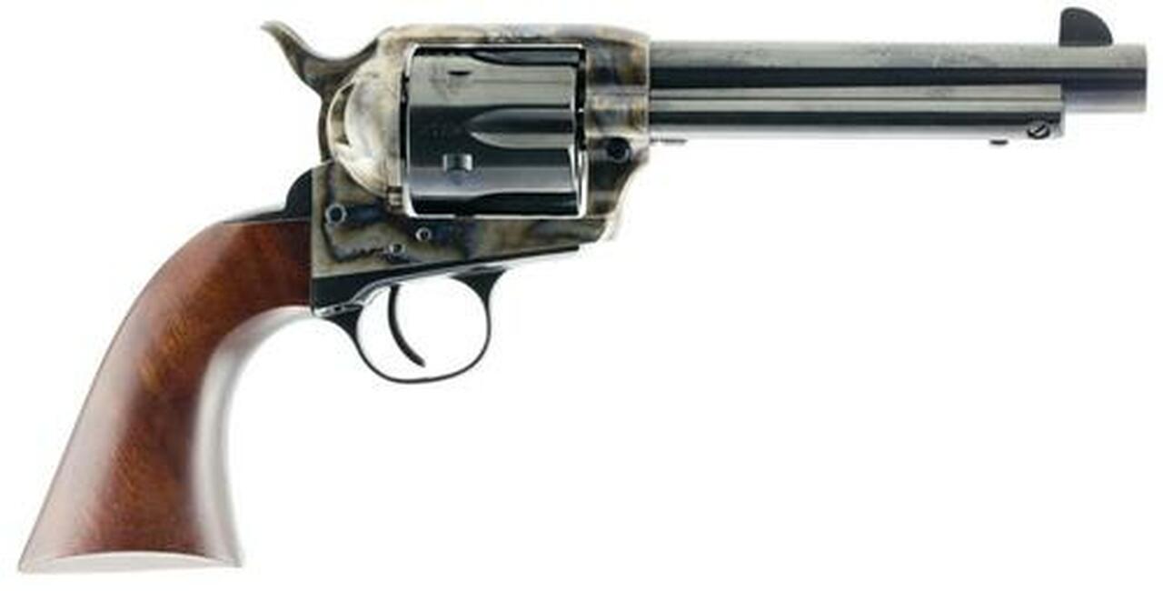 Taylor's 1873 Cattleman Gunfighter 45LC 5.5" 6rd Army Size Walnut Grip Blued