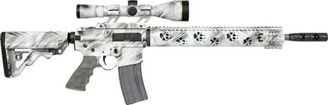 Rock River Arms Predator AR-15 Fred Eichler Series 223/5.56 16" Barrel, Scope Mount. Ghost Camo, 30rd Mag