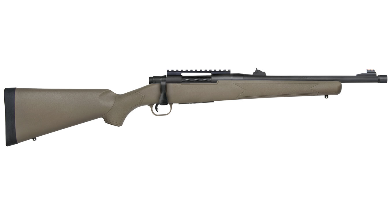Patriot Predator 450 Bushmaster Bolt-Action Rifle with FDE Stock, Threaded Barrel and Rifle Sights