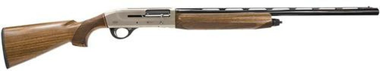 Breda Echo Semi-Auto 12 Ga, 28" Barrel, 3" Chamber, Nickel Aluminum Alloy Receiver, Walnut Stock