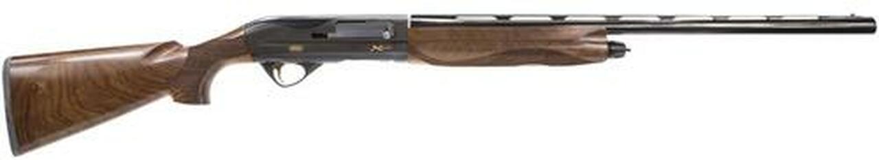 Breda Xanthos Semi-Automatic 12 Ga, 28" Barrel, 3" Chamber, Walnut Stock, Black, 3+1rd