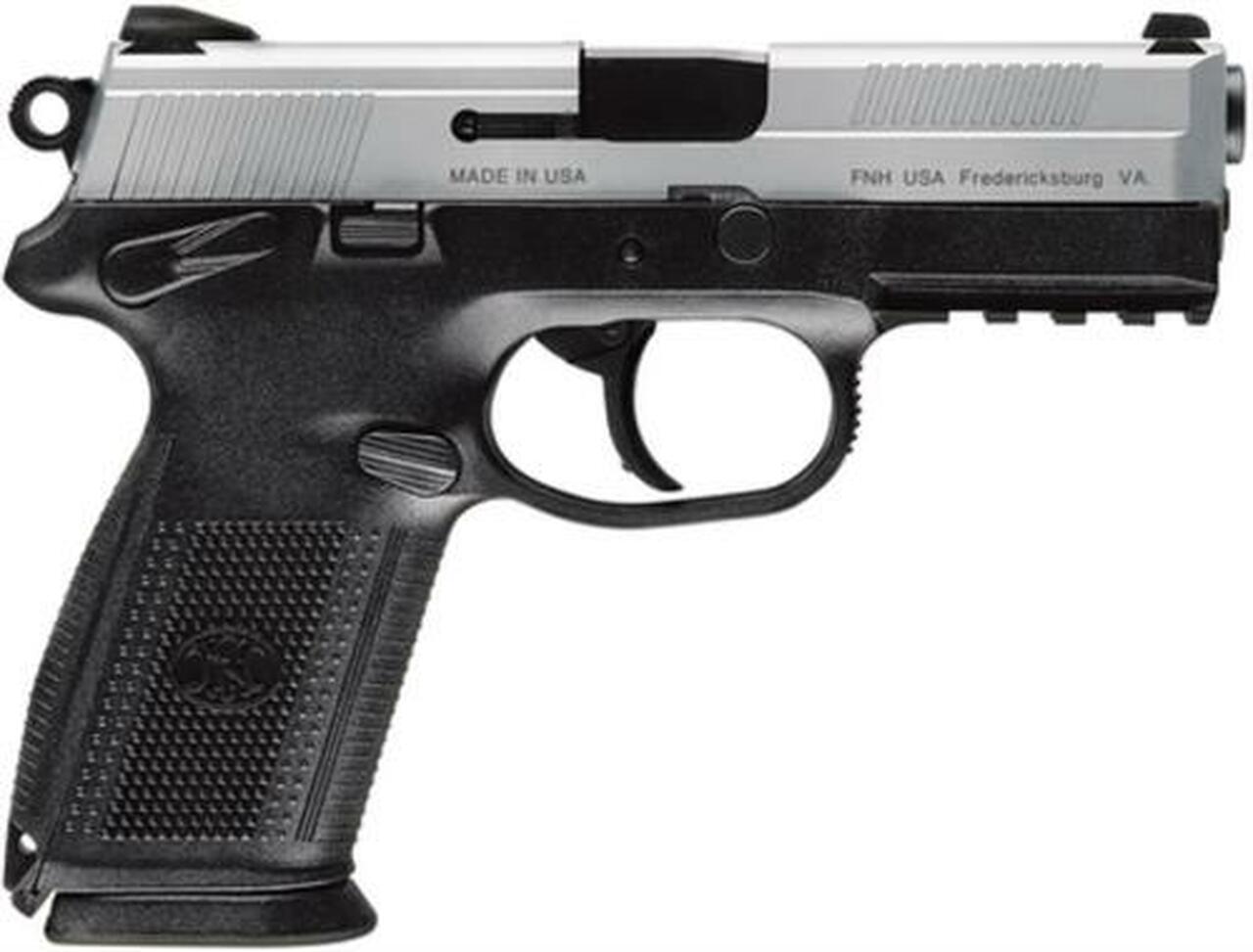 FN FNX-40 DA/SA 40S&W 4" Barrel, 3 Mags Checkered Black Poly Grip/SS, 14rd