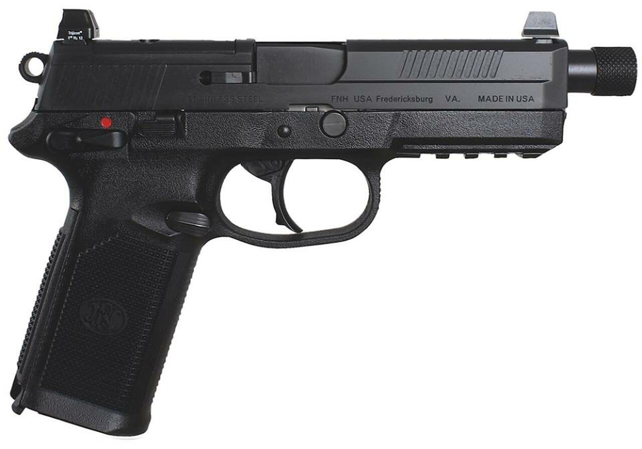FN FNX-45 Tactical 45 ACP 5.3" Threaded Barrel, Night Sights, 15rd Mag