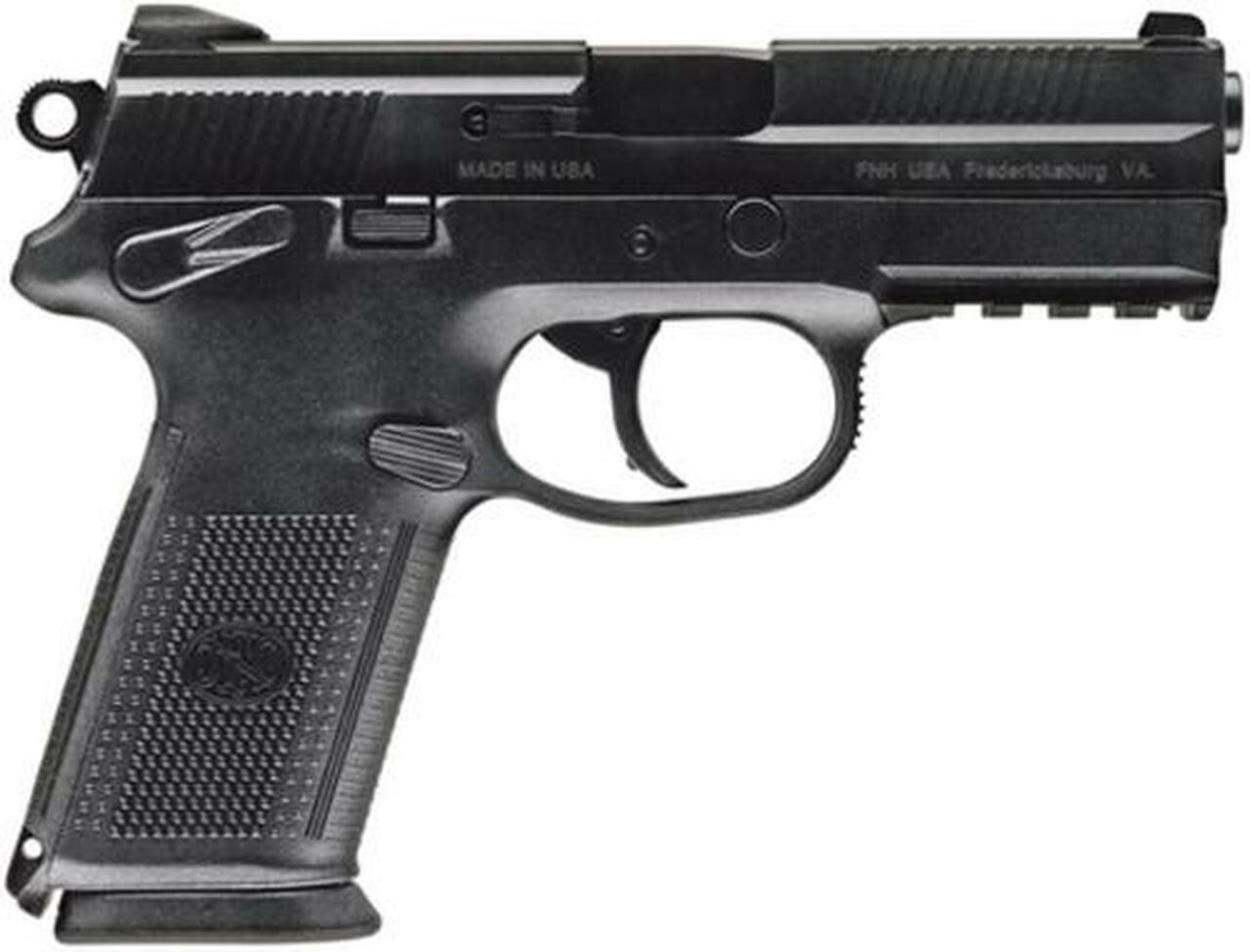 FN FNX-9 Double Action/Single Action 9mm 4 Inch Barrel Black Slide Combat Sights 10 Round