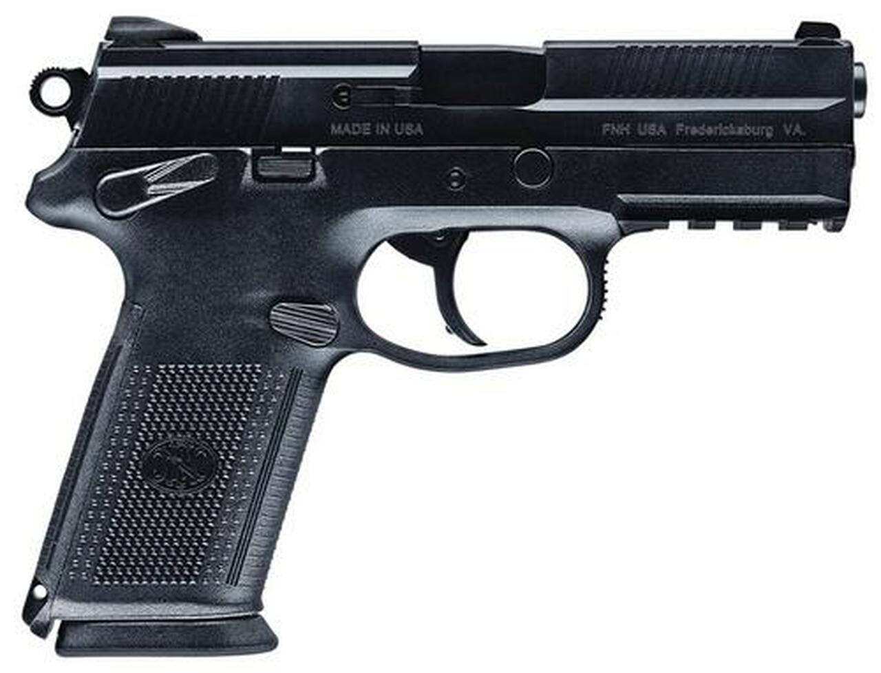 FN FNX-40 DA/SA 40S&W 4" Barrel, 3 Mags Checkered Black Poly Grip Black Slide, 10rd