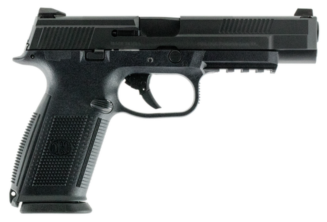 FN FNS-40 Longslide 40 S&amp;W, 5" Barrel, Black, 14rd