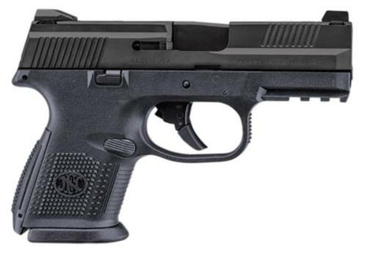 FN FNS 9mm, 3.6", 17rd, Night Sights, Black