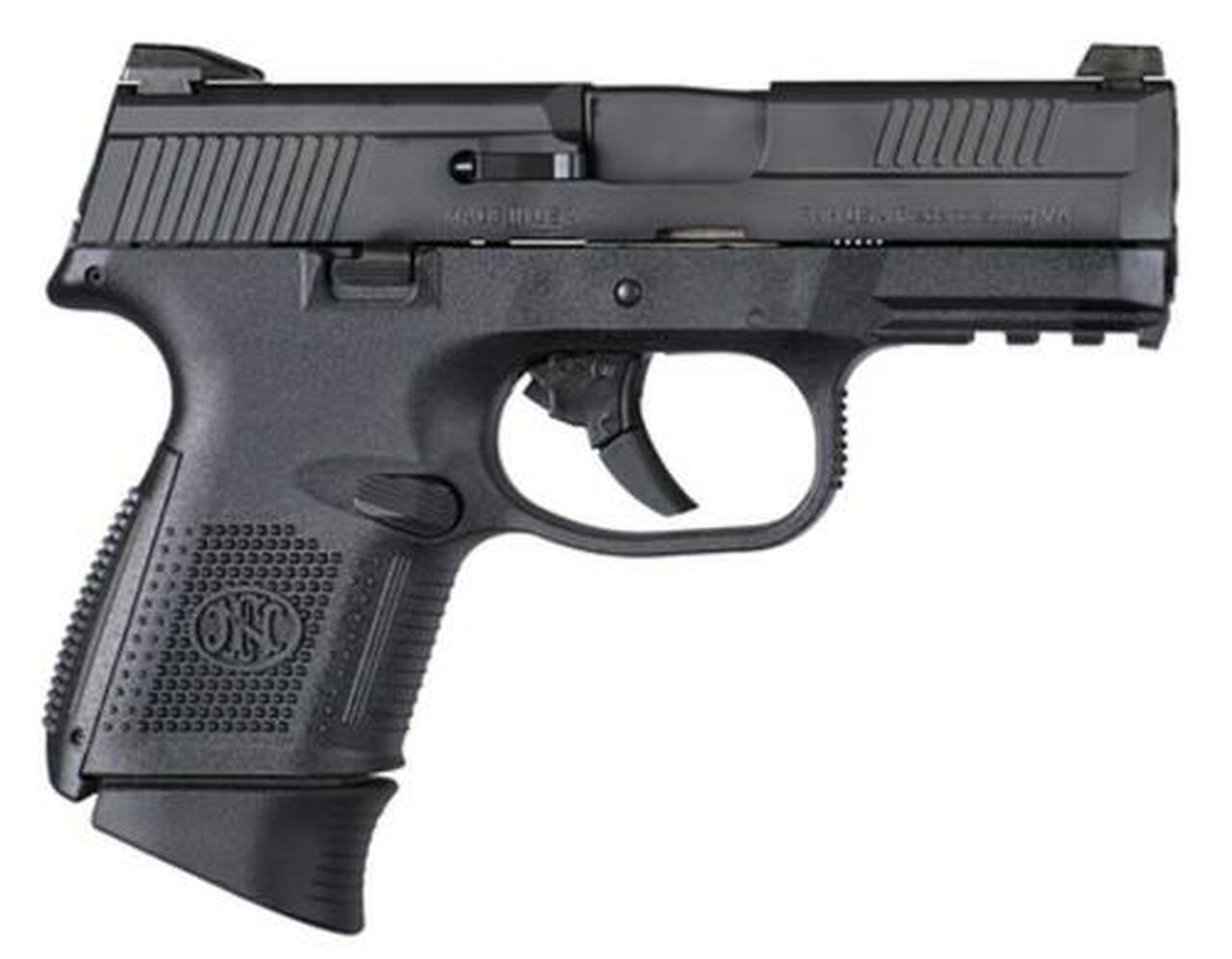 FN FNS 40 Compact Double 40 S&amp;W 3.6" Barrel, Poly Grip Black, 14rd