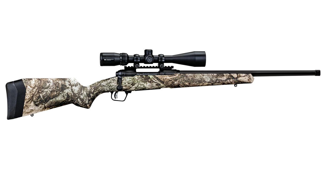 110 Apex 6.5 Creedmoor Predator XP Bolt Action Rifle with Vortex Crossfire II 4-12x44mm Riflescope