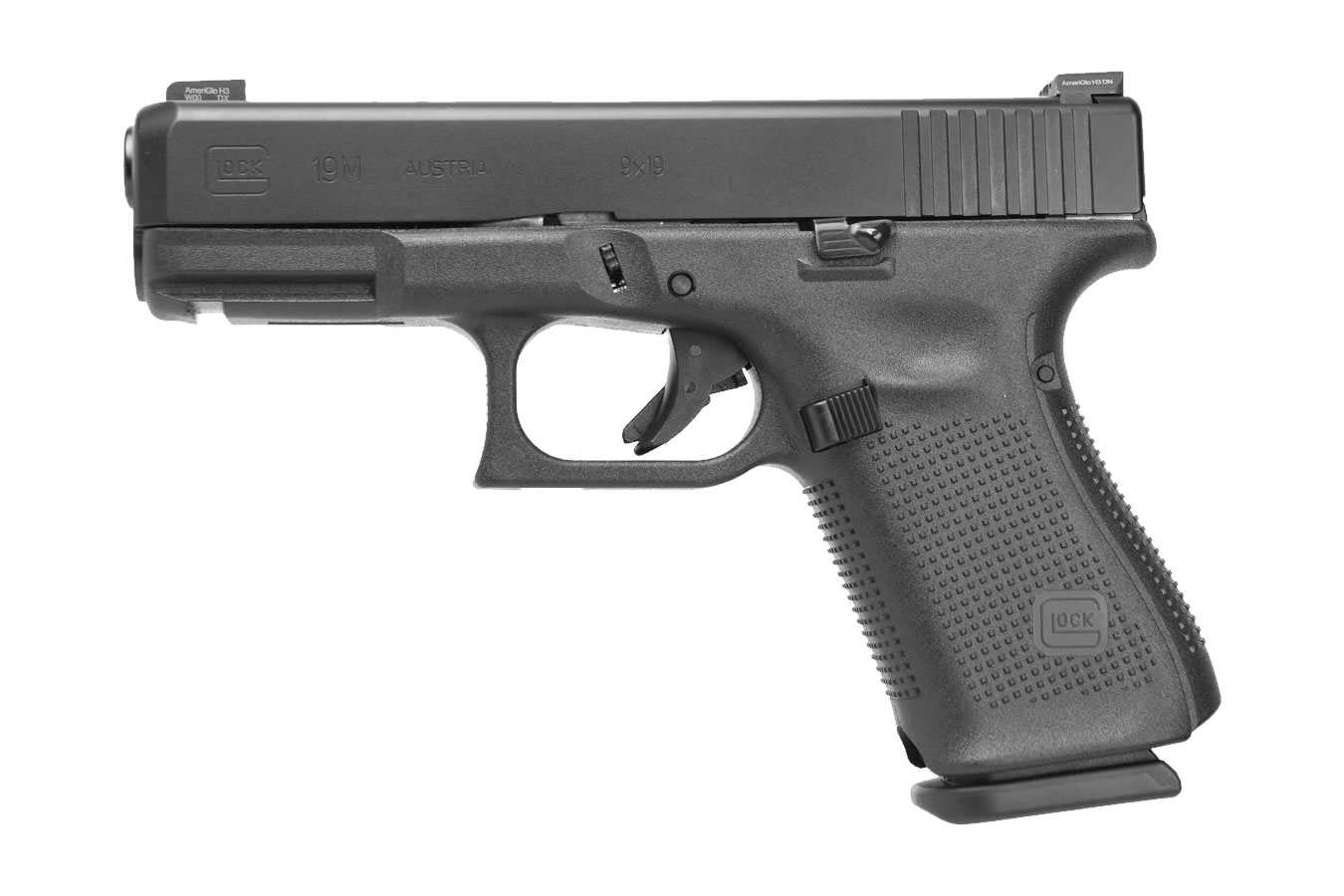 19M 9mm FBI Spec Pistol with Night Sights