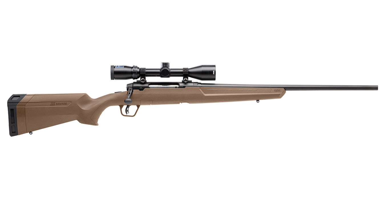 AXIS II XP 30-06 Springfield Bolt-Action Rifle with FDE Stock and Bushnell 3-9x40mm Riflescope