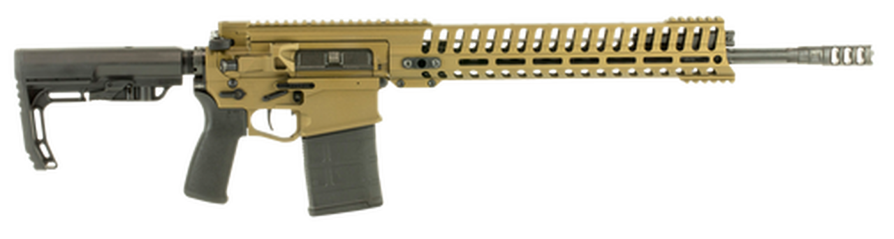 POF Revolution 308 Win, 18.5" Barrel, Cerakote Burnt Bronze, 14.5" M-LOK, 20rd PMAG