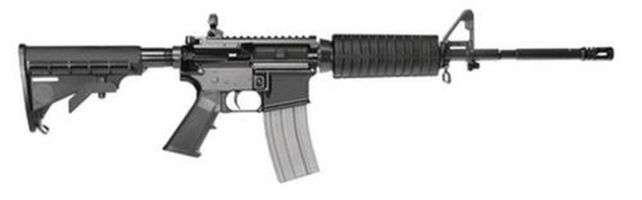 Del-Ton DEL-TON Extreme Duty 316 5.56/223 16" Carbine, Troy Folding Rear Sight Collapsible Stock, 30 Rnd Mag