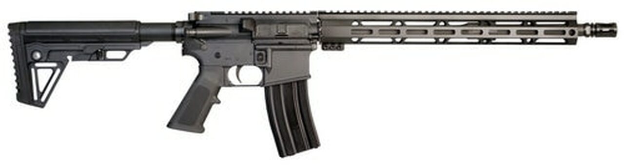 Inter Ordnance M215 5.56/.223, 16" Barrel, Adj Trinity Force Alpha Stock, Black, 30rd