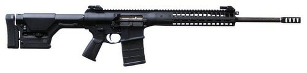 LWRC R.E.P.R Side Charge .308 Win, 16" Barrel, Magpul UBR Black Stock, Black, 20rd