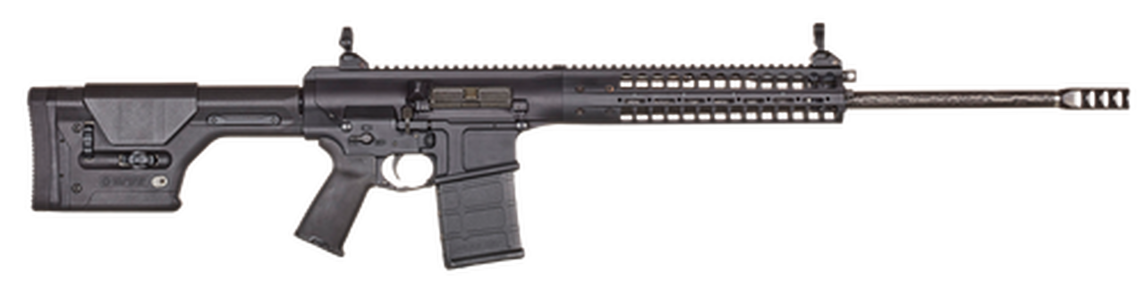 LWRC R.E.P.R. Side Charge 6.5 Creedmoor, 22" Barrel, Magpul PRS Black Stock, Carbon Fiber Barrel, 20rd