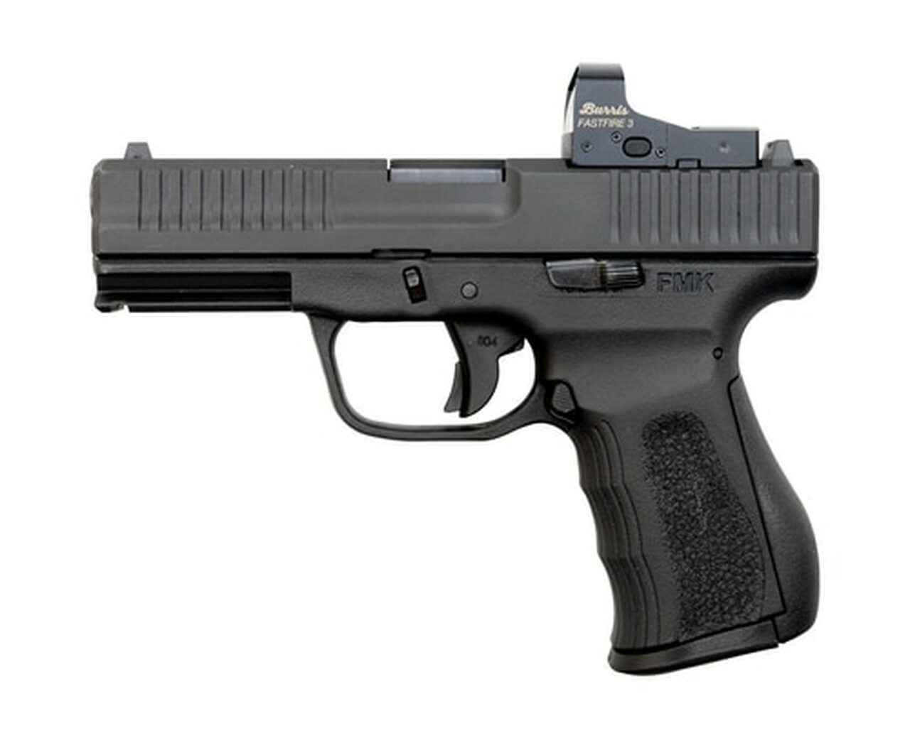 FMK Elite Pro Kit 9mm, 4" Barrel, Burris Red Dot, Black Grip, 14rd Mag