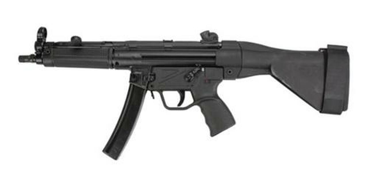 Zenith MKE Z-5RS HK MP5 9mm 9" Barrel, SB Tactical Brace 30rd Mag