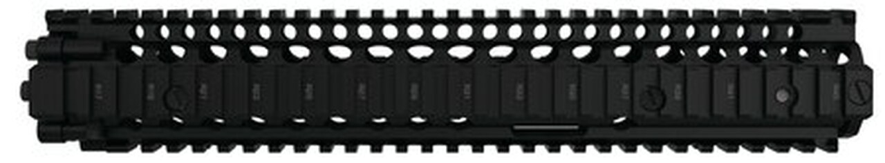 Daniel Defense M4A1 Rail Interface System II, 9" Rail Mid, Black