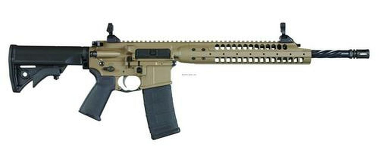LWRC IC A5 16", Flat Dark Earth, 5.56MM, 16.1" Barrel Piston Operation